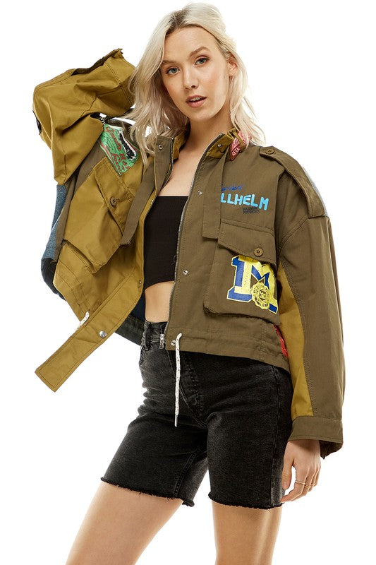 In The Army Jacket