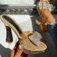 Bowknot Crystal High Heels