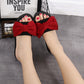 Bow Tie Wedge Flip-Flops