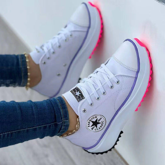 Converse Inspired Hi-Top Sneaker